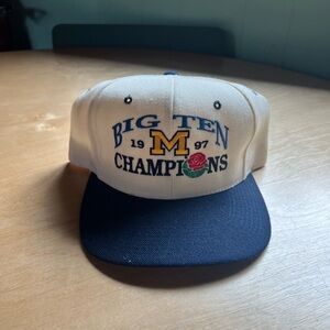Michigan Football National Championship 1997 Snapback